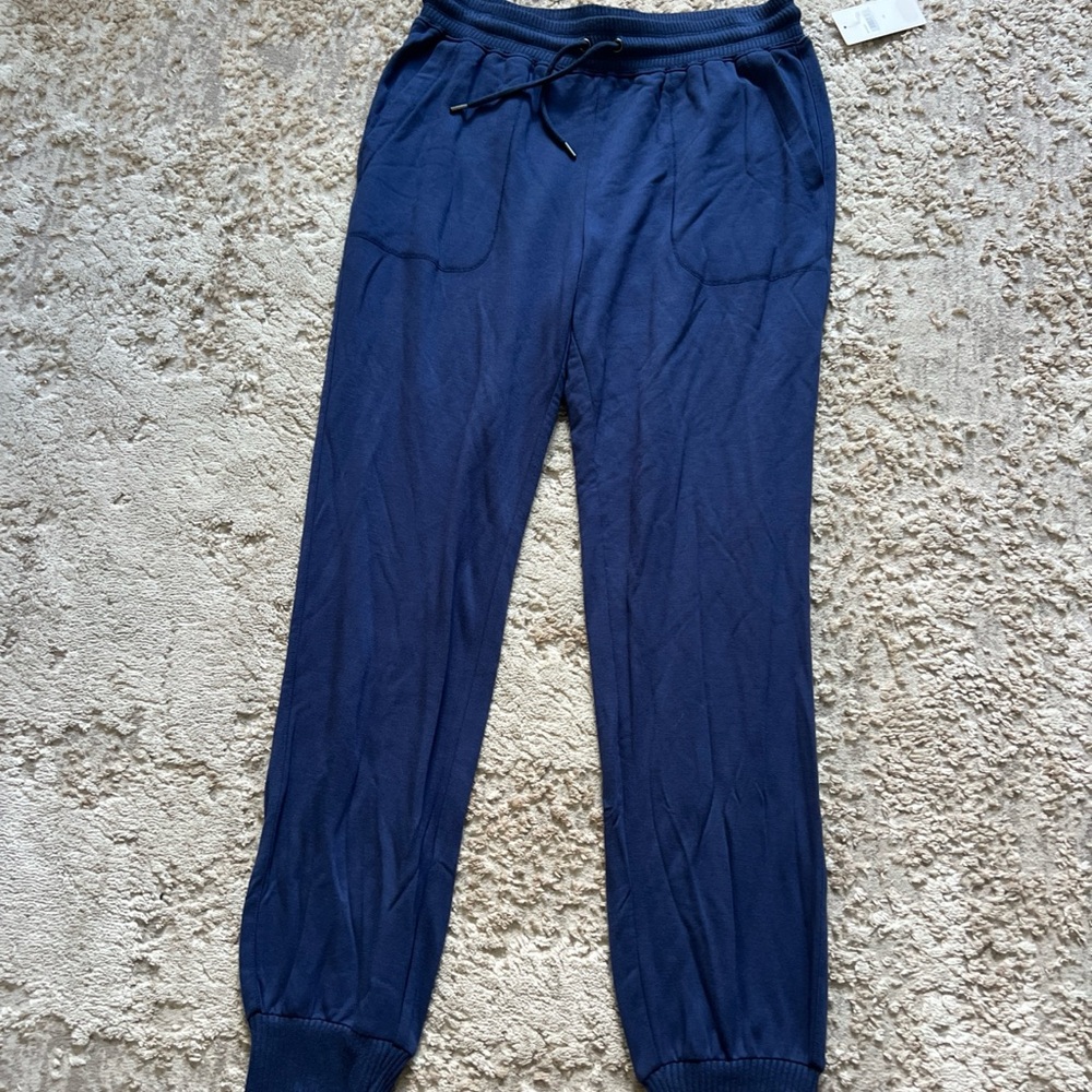 Splendid dream slub Jogger navy size small new